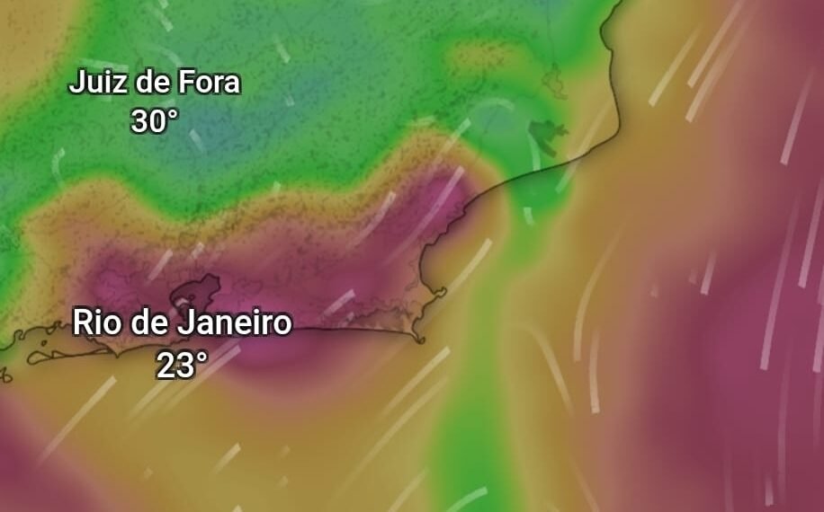 Sexta-feira (21) pode ser de ventos fortes no RJ; rajadas podem chegar a 90 km/h
