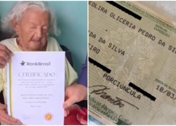 Mulher mais idosa do Brasil mora em Itaperuna, no RJ