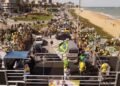 Flávio Bolsonaro percorre cidades da região em agenda de campanha