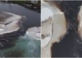Abertura entre lagoa e mar é investigada após mudança na paisagem em Cabo Frio